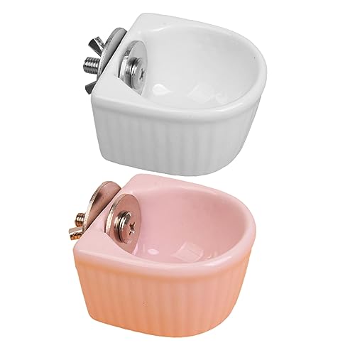 GALPADA �n���X�^�[�p�Z���~�b�N�{�E�� �E�T�M�p�݂艺���t�B�[�_�[ �y�b�g���X���a�{�E�� �]�|�h�~�Œ莮 �H�ׂ₷���`�� �P�[�W���t���p �������p�ƒ�p���a�� 2�Z�b�g