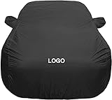 🚗HEAVY DUTY MATERIAL: Hergestellt aus hochwertigem 6-lagigem High-Density-Oxford-Stoff-Material, ist es langlebig und 100% wasserdicht. Das Baumwollmaterial im Inneren verhindert, dass Ihre Limousine zerkratzt wird. Andere Bezüge aus PE und PEVA reißen leicht