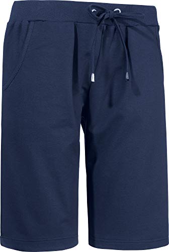 Preisvergleich Produktbild laritaM Freizeithose kurz aus Sweat Marine Größe 44 / 46