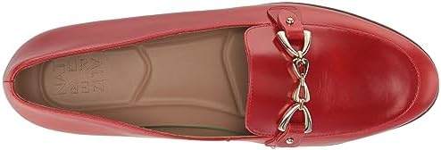 Naturalizer Womens Gala Classic Slip On Loafer Red Leather 9 M | Image 4