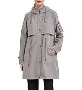 Orolay Women's Long Double Breasted Trench Coat with Belt Midi Length Overcoat