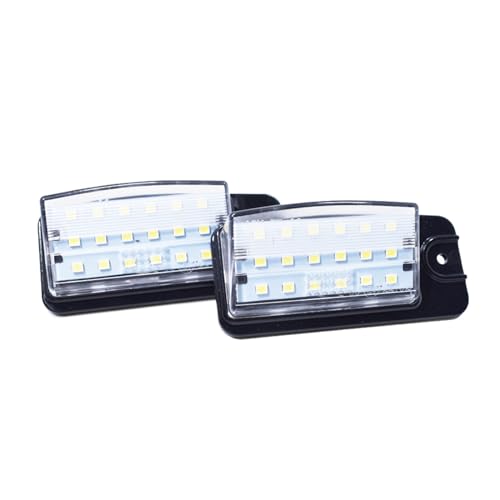 Luces de matrícula trasera coche Nissan Pathfinder Murano y X-Trail T32
