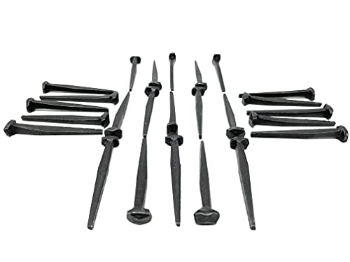 Metal Magery 2" Wrought Head Nails Decorative Antique Rose Head Nail QTY: 25 - Image 2