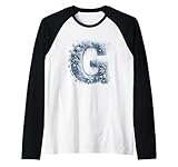 Letra G Frozen Winter Wonderland Camiseta Manga Raglan