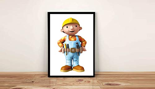 A3 Bob The Builer Bob el Constructo Sala Casa Pegatinas modernas Decoración Decoración Elegante Calcomanías Art º