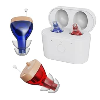 Rechargeable Hearing Aids for Seniors with Noise Cancelling