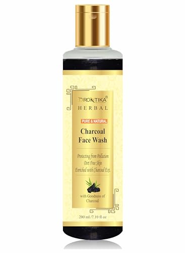 Image of Pure Charcoal Ultra-Hydrating Face Cleanser For Oil & Dirt Removal 200 ML | Face Wash for Anti-Pimple and Anti-Dirt | Suitable for All Skin Types