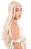 Narwhal Novelties Renaissance Dragon Queen Blonde Wig for Women, Halloween, Costume Wigs