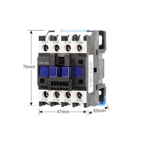 Contacteur CJX2-1810 LC1-D AC24V pour commande de moteur triphasé - 3