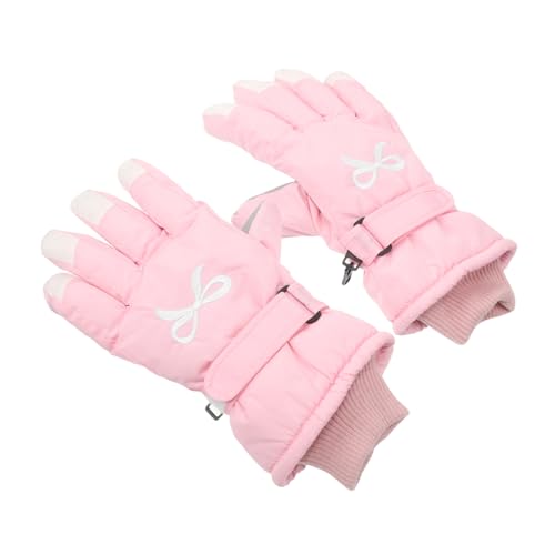 PRETYZOOM 1 Pair Winter Ski Gloves for Windproof Thermal Insulation with Slip Design for Snowboarding and Cold Weather Outdoor Activities