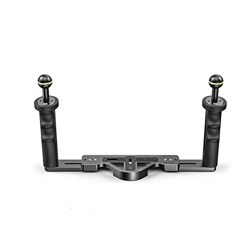 Image of Sea frogs Aluminum Alloy Dual Handheld Hand Grip Diving Handle Tray Bracket