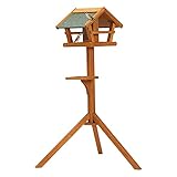 FÁCIL MONTAJE: Como todas las piezas están precortadas, este comedero para pájaros es fácil de montar con los accesorios e instrucciones suministrados.