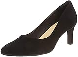 Innenmaterial: Leder Clarks Damen Pumps, Schwarz (Black Suede), 41.5 EU