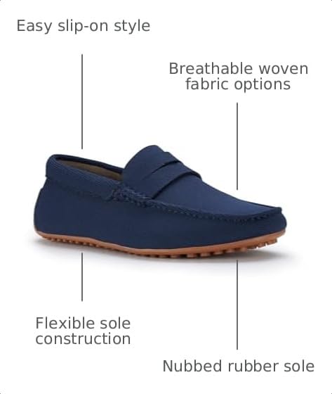 Image of Ferro Aldo Men's Loafer Collection | Classic Slip-on Penny Loafers & Driving Moccasins for Casual & Dress