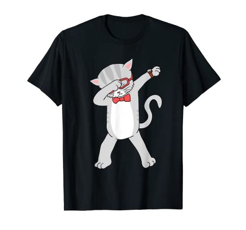 Dabbing Cat T-Shirt Funny Dab Gift Cat Tee T-Shirt #TOP7