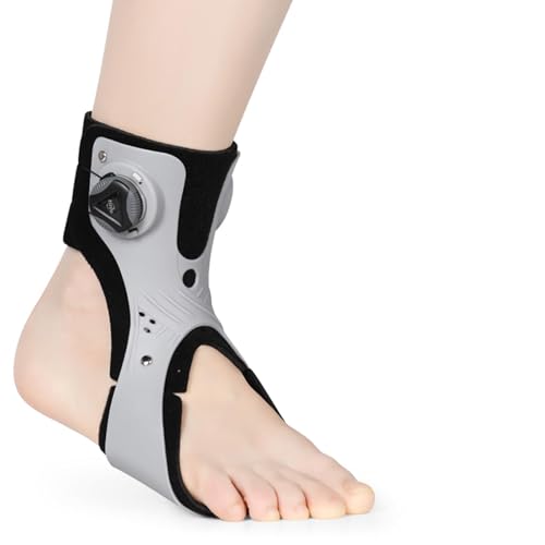 Drop Foot Support Brace - Adjustable Straps for Nerve Injury Rehabilitation and Stroke Recovery - Orthopedic Walking Shoes for Enhanced Mobility and Comfort