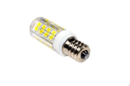 HQRP E12 220V Ampoule à LED Blanc froid compatible avec Elna 100/200 / 220/250 ; Elnalock 604E / 614DE / 624DS Machine à coudre