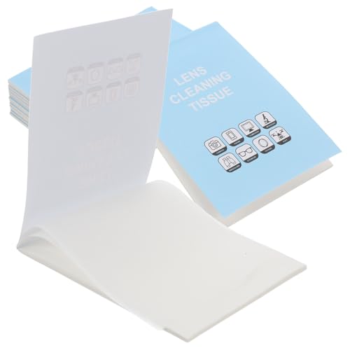 ifundom 700 Hojas de Papel Tisú para Limpieza de Lentes de Pulpa de Madera Suave, Toallitas Limpiadoras para Cámaras, Microscopios y Pantallas de Teléfonos, Alta Absorción para Cuidado