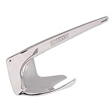 100% nuevo PUGONGYING Ajuste for el Acero Inoxidable Delta Estilo Bruce Garra del Ancla del Barco 2,2 Libras (1 kg) for los Barcos Bote Kayak yate (Color : Sliver)