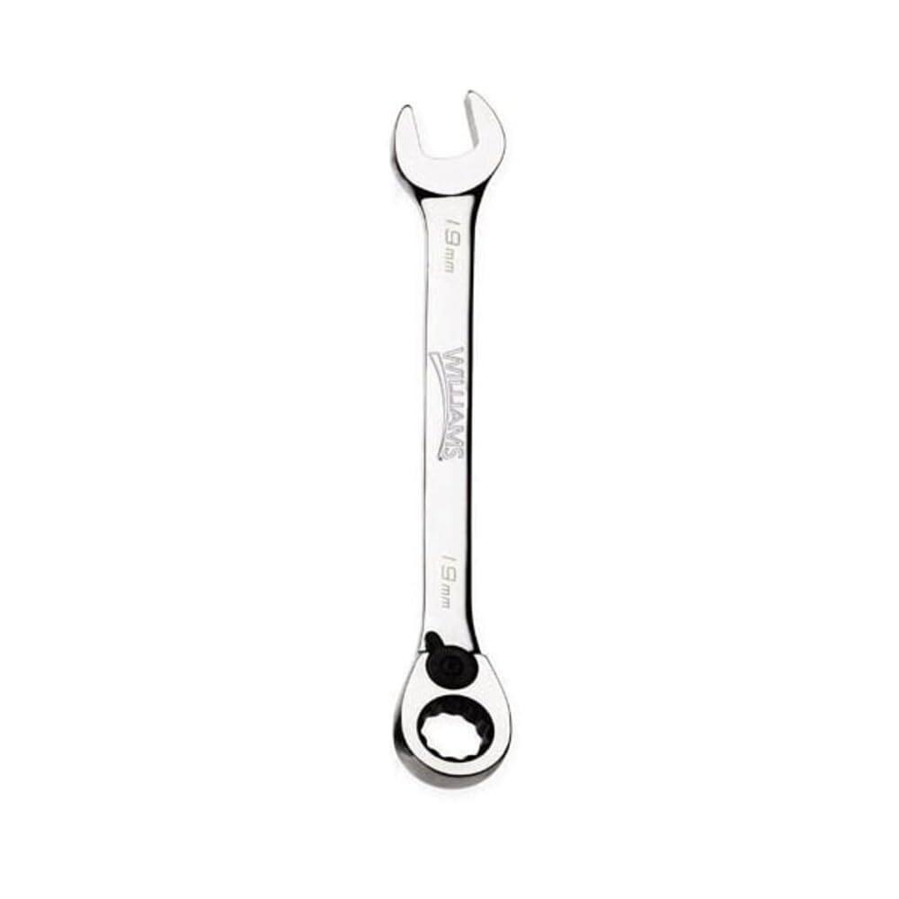 Williams 1210MRC 10mm Reversible Ratcheting Combo Wrench Metric, 12 Point