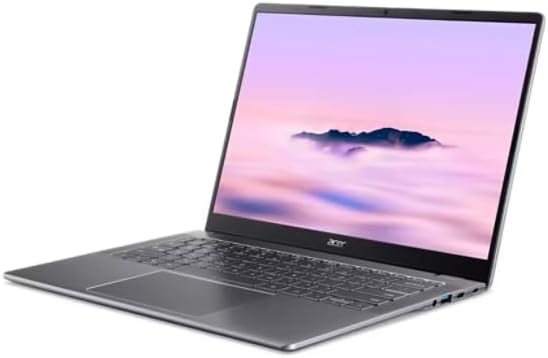 acer Chromebook Plus 514 CB514-6HT-368E – 14" WUXGA Touchscreen Laptop, i3‑N355, 8GB LPDDR5, 128GB UFS, Wi-Fi 6E, Backlit Keyboard, ChromeOS NX.JKBAA.001 (Renewed) - 3