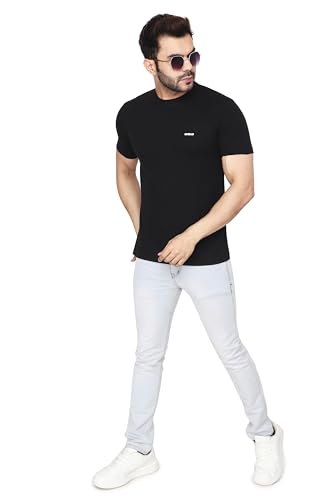 Image of EXCELLO Men's 100% Pure Cotton T-Shirt || Super Soft, Breathable, Premium Material.
