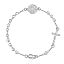 Saint Benedict - Circle-silver
