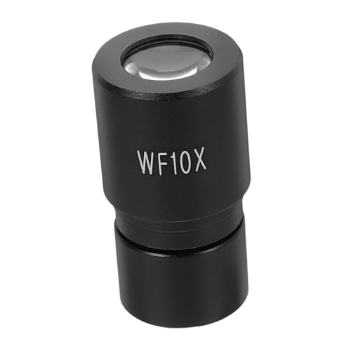 ARTIBETTER Objetivo De Cámara Industrial Lupa Objetivos Lente Auxiliar De Microscopio Ocular De Microscopio Lente Auxiliar Estéreo Lente Objetivo 10X Lente Asistida De Microscopio Metal