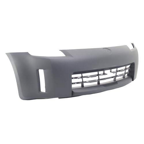 Image of FitParts Compatible with Nissan 350Z 2006-2009 Front Bumper Cover | Primed, Ready to Paint, OEM 62022CF40J, NI1000234