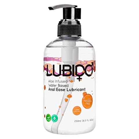 Lubido Aloe Infused Anal Ease Water Based Gel Lube - 250ml Cover