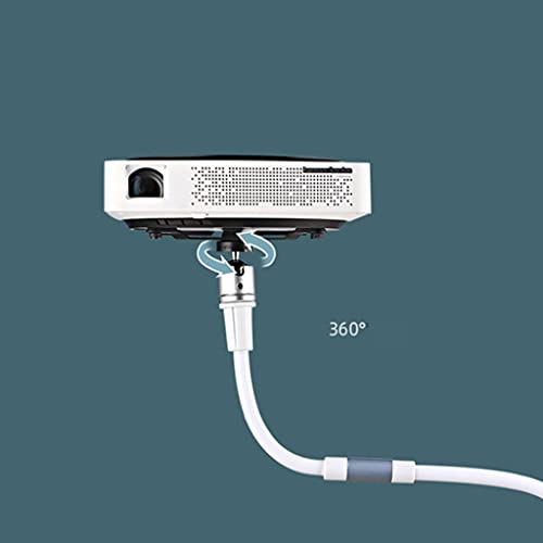 Soporte de proyector para cabecera de cama con cuello de cisne orientable de 360 grados 3