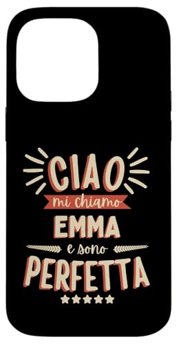 Emma Idea Regalo Personalizzata Amica Nome Divertente �X�}�z�P�[�X iPhone 14 Pro Max �p