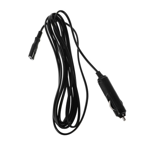 ORFOFE Cable de Alimentación para Refrigerador de Coche Metros Cargador Portátil para Enfriador y Limpiador Eléctrico con Enchufe Macho para Mechero Adaptador Dc Multifuncional para