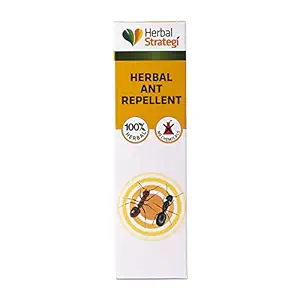 Herbal Strategi JustOut Ant Repellent Spray - 100ml | Ant Repellent for Home | Baby-Safe, Pet-Friendly | 100% Herbal | Eco-friendly, Non-toxic