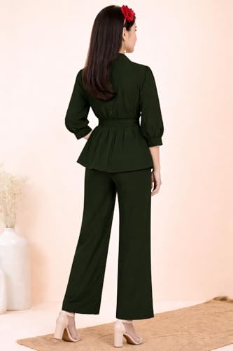 Image of Girls /Women Printed 34 sleeves co- ords set-107