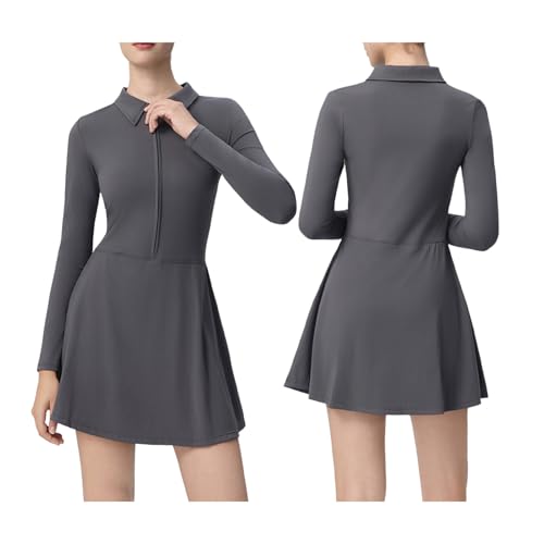 Robe de golf manche longue pour vos parcours et entraînements de tennis