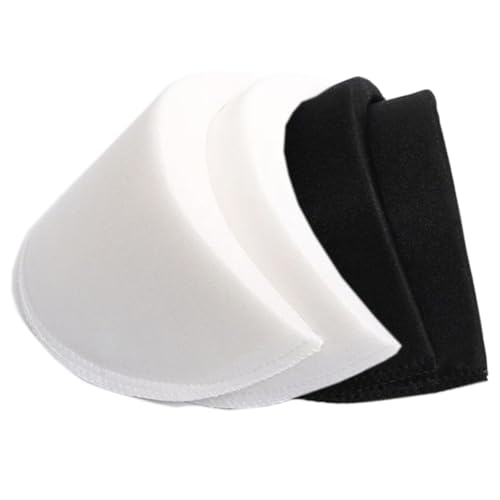 SZMUHLNY 2 Pairs Shoulder Pads Thickness 0.78in/2 CM Sewing Foam Pads Set-in Sponge Shoulder Pads for Womens Clothing Shoulder Enhancer for Men Blazer Suit Coat Jacket Dress Clothes Sewing Accessories