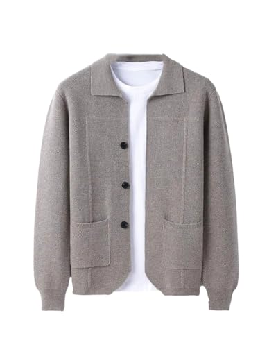 Cárdigan de lana merino para hombre: adiós al frío con un suéter elegante