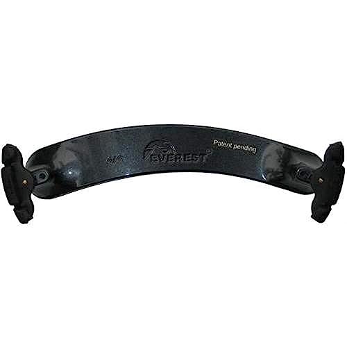Everest ES Spring Collection Violin Shoulder Rest - 4/4 size - Charcoal Black