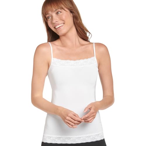 Jockey Women's Shapewear Skimmies Ultralight Smoothing Lace Cami