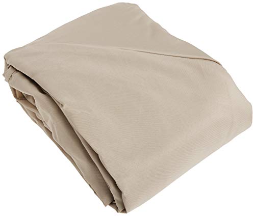 Replacement 10'X10'Gazebo Canopy top Patio Pavilion Cover Sunshade plyester Double Tiers-Beige