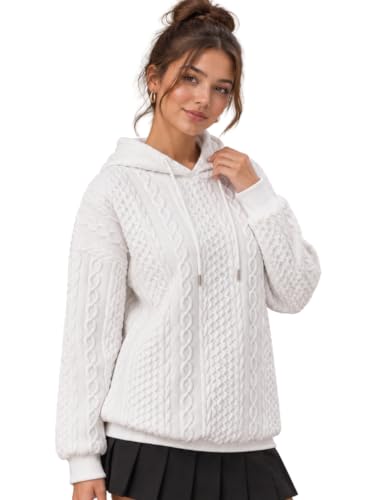Image of Leriya Fashion Hoodie for Women | Oversized and Sweatshirt | Full Sleeve Hoodies Pullover Cotton Blend Regular Fit | Hoodies for Woman | Sweatshirt Winter Hoodie for Womens Casual Wear