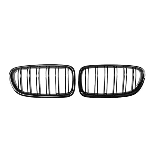 Calandre de capot noire brillante : remplacez vos grilles ternies F10 F11