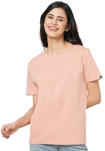 Image of Wear Your Opinion Women's S to 5XL Plain Solid 100% Cotton Unisex Boyfriend Fit T-Shirt (Design: Solid)
