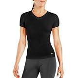 Tommie Copper Women's Short Sleeve Shirt, Black, Small