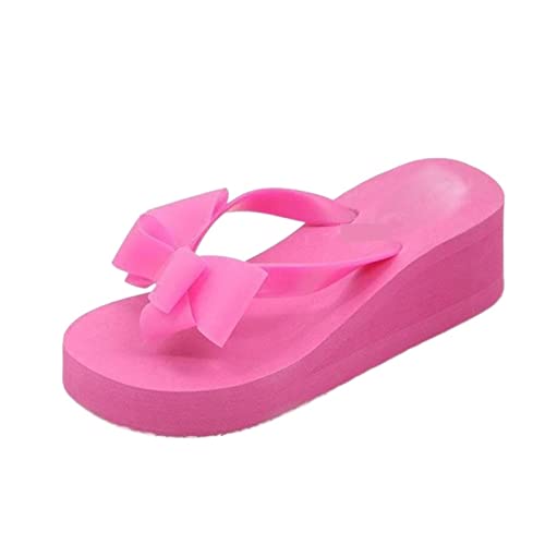 Slippers pour femmes nu-pieds plate-forme et talons hauts été