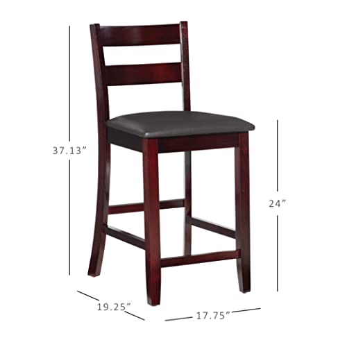 Linon Torino Collection Soho Counter Stool 24 #TOP2