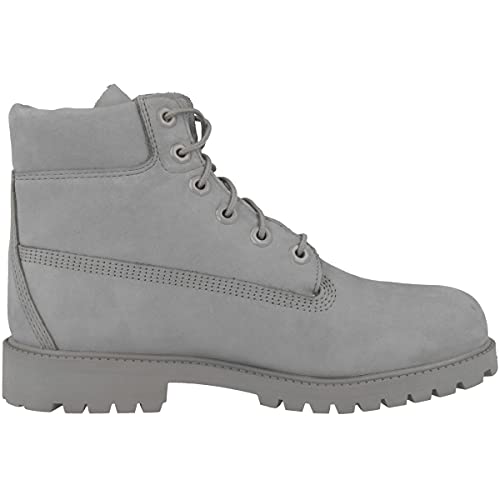 Image of Timberland 6 inch Waterproof Boots Unisex Juniors (5.5 Big Kid M, LT Gray)