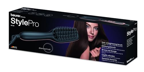 Brosse lissante BEURER HS 60 Technologie ionique Réglable de 120 à 200°C Céramique - vue 4