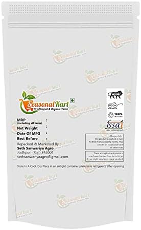 Seasonal Kart Organic Barley Daliya / Jau Dalia|Jau ka Daliya 1 Kg | Healthy Snacks| Healthy Grains | Healthy and Tasty Breakfast| Cereal for Breakfast | Diet Food for Weight Loss| Fiber Rich l 100% Natural & Vegan|